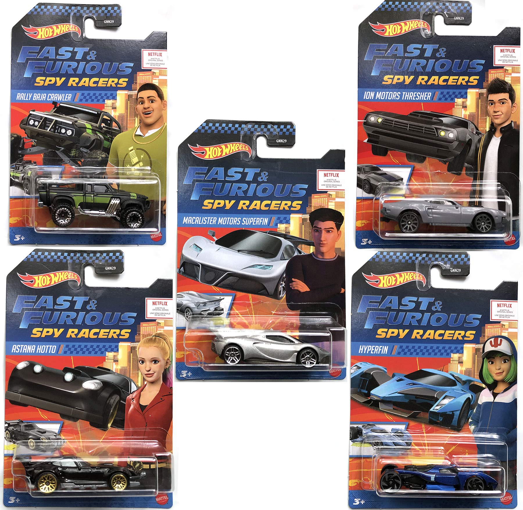 V2 Animated Spy Racers Bundled with Fast Furious Ion Motors